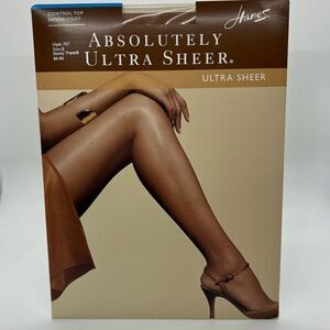 Vtg ABSOLUTELY ULTRA SHEER®l Hanes 707 sz B barely there